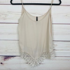 Love culture neutral lace detailed camis…